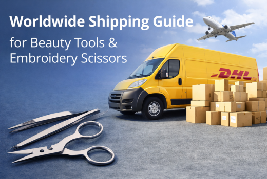Worldwide Shipping Guide for Beauty Tools & Embroidery Scissors