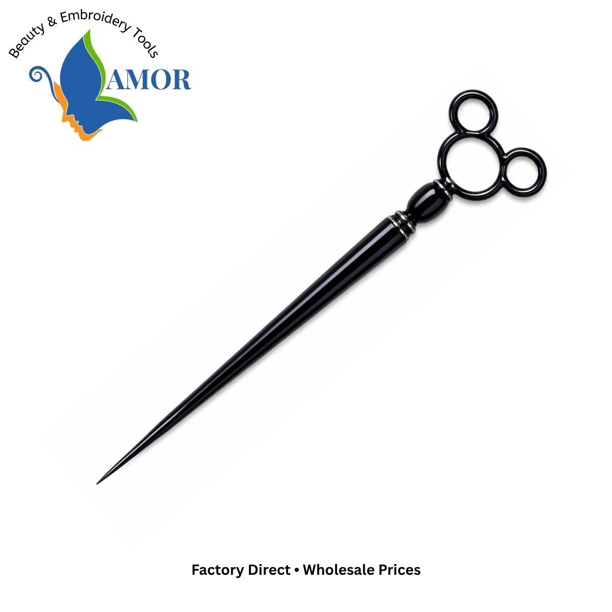 Amor Mickey Shape Bow Laying Tool – Embroidery Ribbon Precision Tool