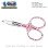 Fine Tip Embroidery Scissors – Cosmetic Print Handle Precision Thread Snips