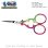 Rainbow Handle Fine Tip Embroidery Scissors
