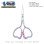 Amor Floral Heart Design Fine Tip Embroidery Scissors