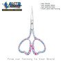 Amor Floral Heart Design Fine Tip Embroidery Scissors