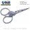 Amor Floral Stork Design Fine Tip Embroidery Scissors