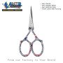 Amor Signature Floral Fine Tip Embroidery Scissors