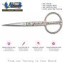 Amor Floral Straight Blade Fine Tip Embroidery Scissors