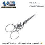 Decorative Bird Embroidery Scissor – Fine Tip Precision Needlework Tool