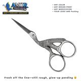 Premium Stork Embroidery Scissor – Fine Tip Precision Needlework Tool