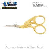 Gold Stork Precision Fine Tip Embroidery Scissors