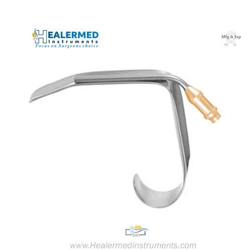 Face Lift Retractors With Fiber optic