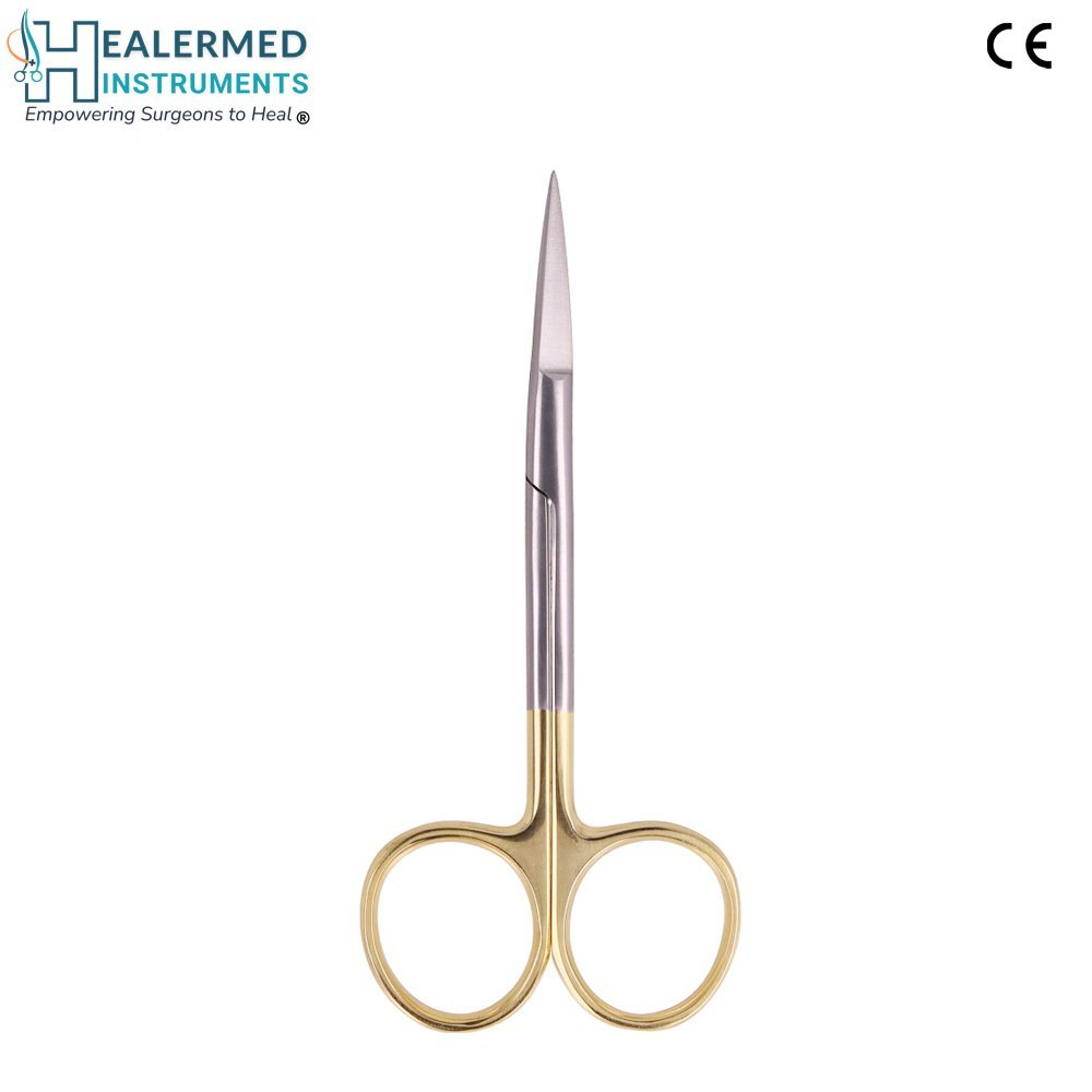 Iris scissors Straight 11.5cm TC TIP